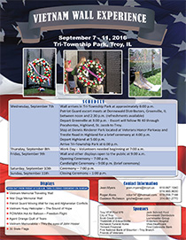 2016 Vietnam Memorial Traveling Wall Experience 2016 Vietnam Memorial Traveling Wall Experience