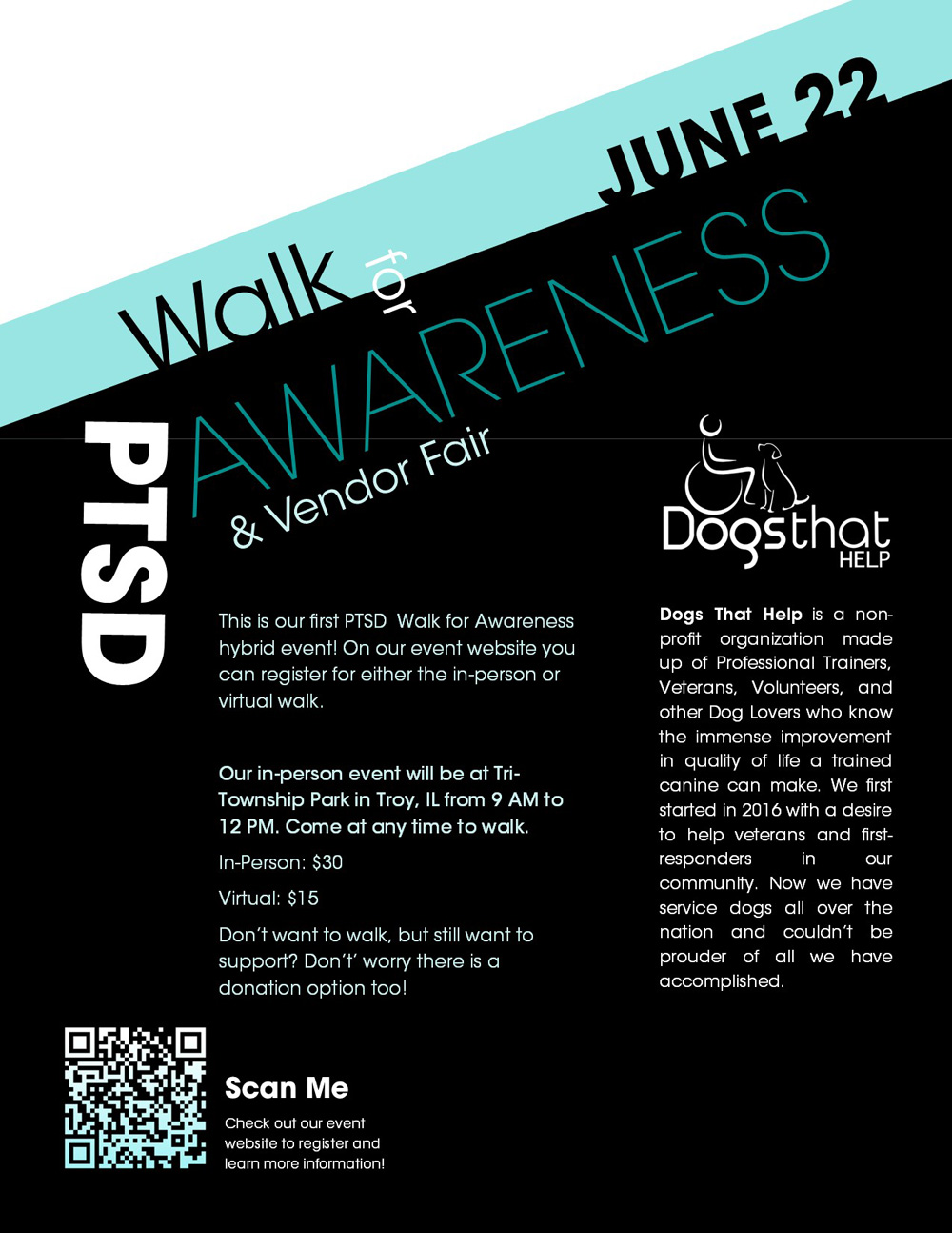 Walk for Awareness at Tri-Township Park District
