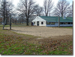 Volleyball Courts at Tri Township Park in Troy, Illinois