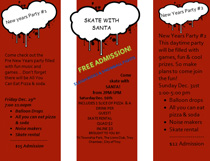 Skate with Santa at Spin City in Troy IL Skate with Santa at Spin City in Troy IL
