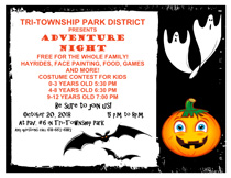 Adventure Night at Tri-Township Park in Troy IL