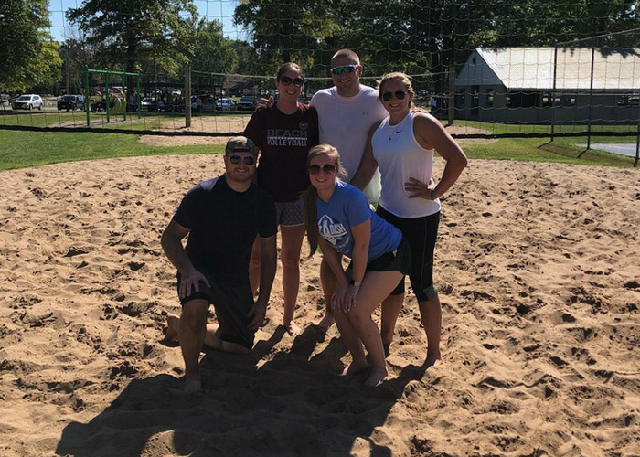 One Hit Wonders Sand Volleyball Team at Tritownship Park