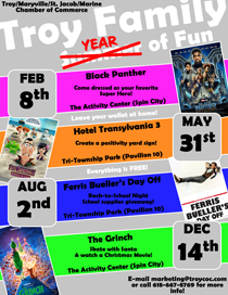 2019 Troy Family YEAR of Fun Movie Nights