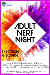 Adult Nerf Night